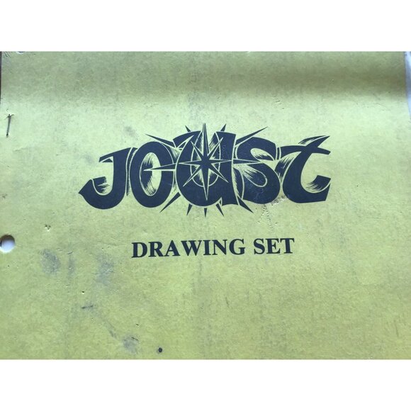 Vintage 1982 Williams JOUST Video Game Unit Drawing Set Manual - Picture 3 of 9